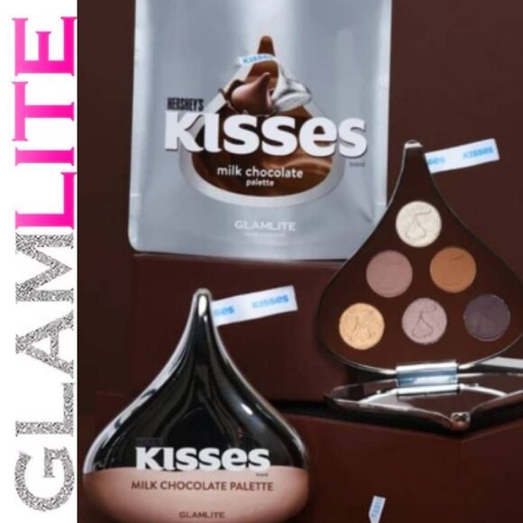 Glamlite Hershey's Kisses Milk Chocolate Palette - Picture 1 of 4